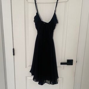 Guess ruffled spaghetti dress perfect for evening wear